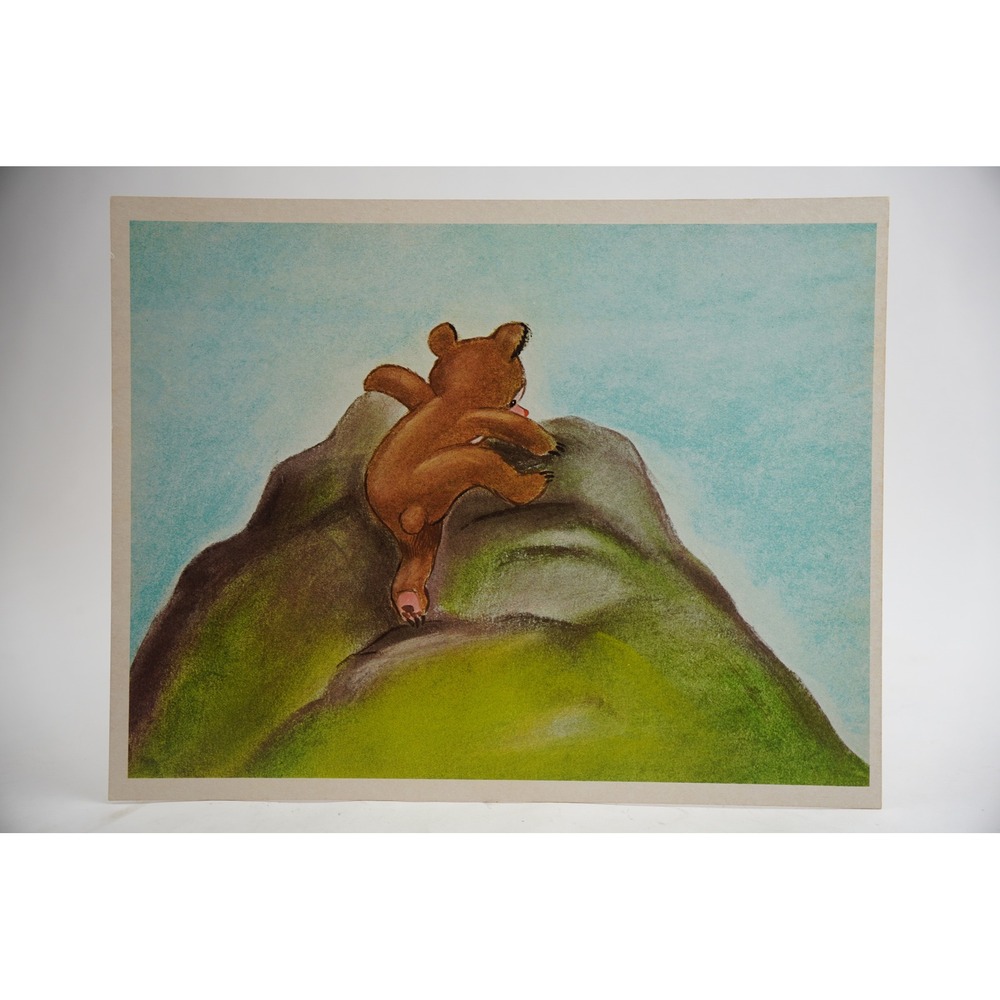 Cooper Films‎ Art Print Poster Childrens Heritage 1971 Bear Over Mountain